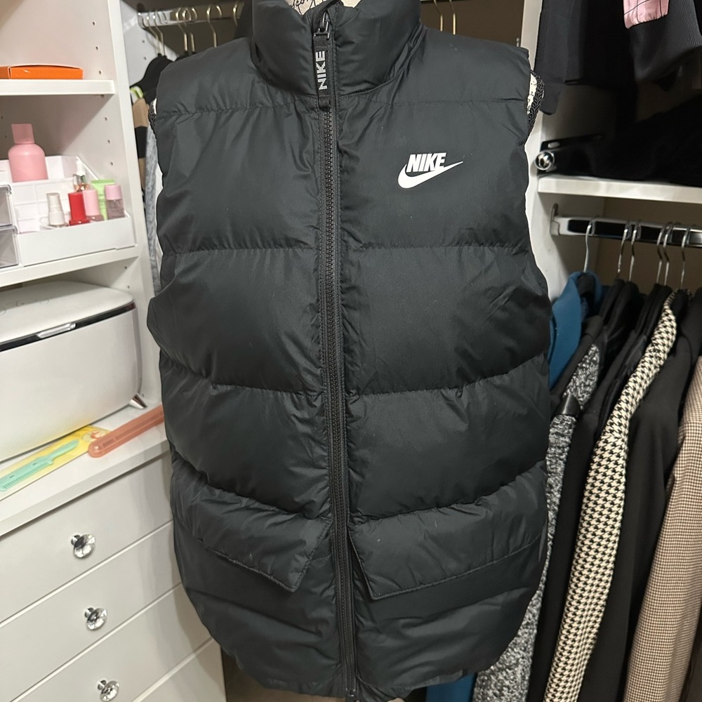 Nike Black Puffer Vest